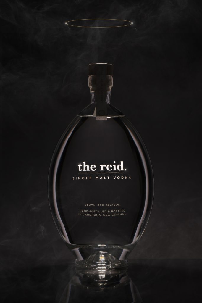 The Reid vodka from Cardrona Distillery for the Cardrona Classics cocktails